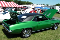 1969 RSSS Camaro - Rally Green w/ Black Vinyl top
