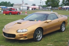 2002 SS Camaro Gold Convertible